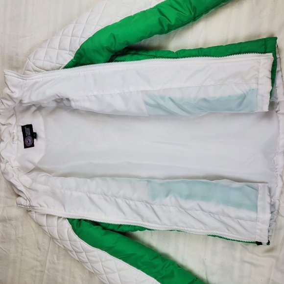 Marshall Thundering herd Jacket white green soccer team - Picture 7 of 8